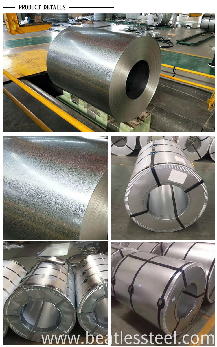 top quality galvanized steel coil